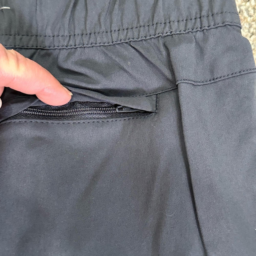 Men's Weatherproof XL 40 42 Chino Khakis Shorts Charcoal Golf Elastic Waist - Picture 8 of 9